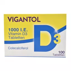 Вигантолеттен (Vigantoletten Vigantol) в таблетках 1000МЕ 100шт